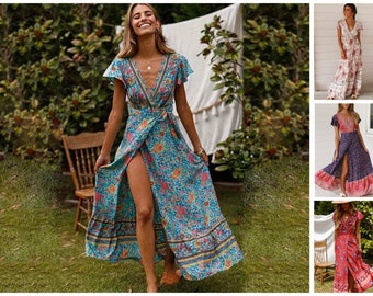 etsy bohemian dresses