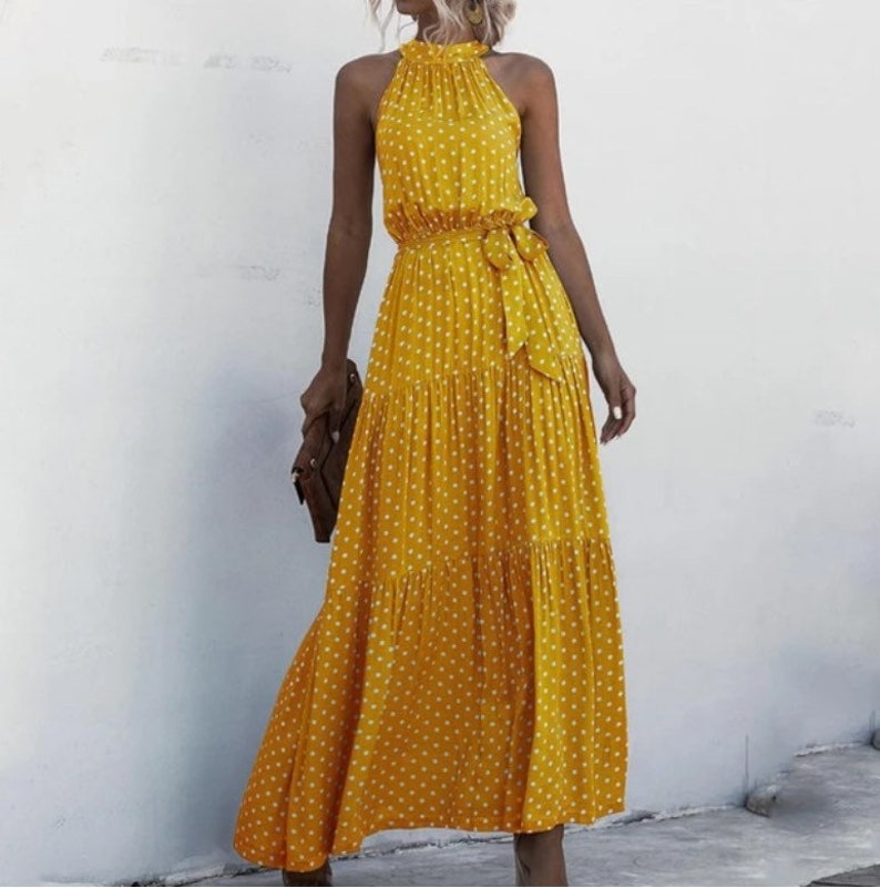Boho Dress Size Summer Dress for Women Long Bohemian Dress - Etsy