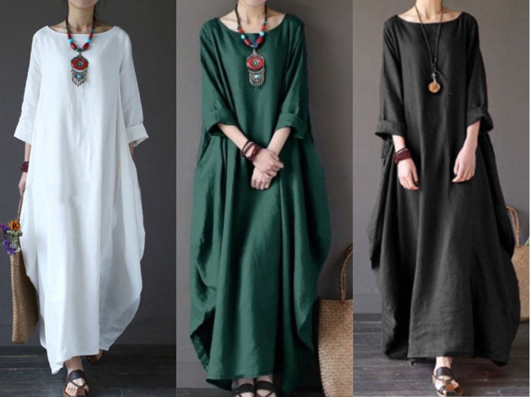 Boho Dress Plus Size Summer Dress for Women Bohemian Dress - Etsy