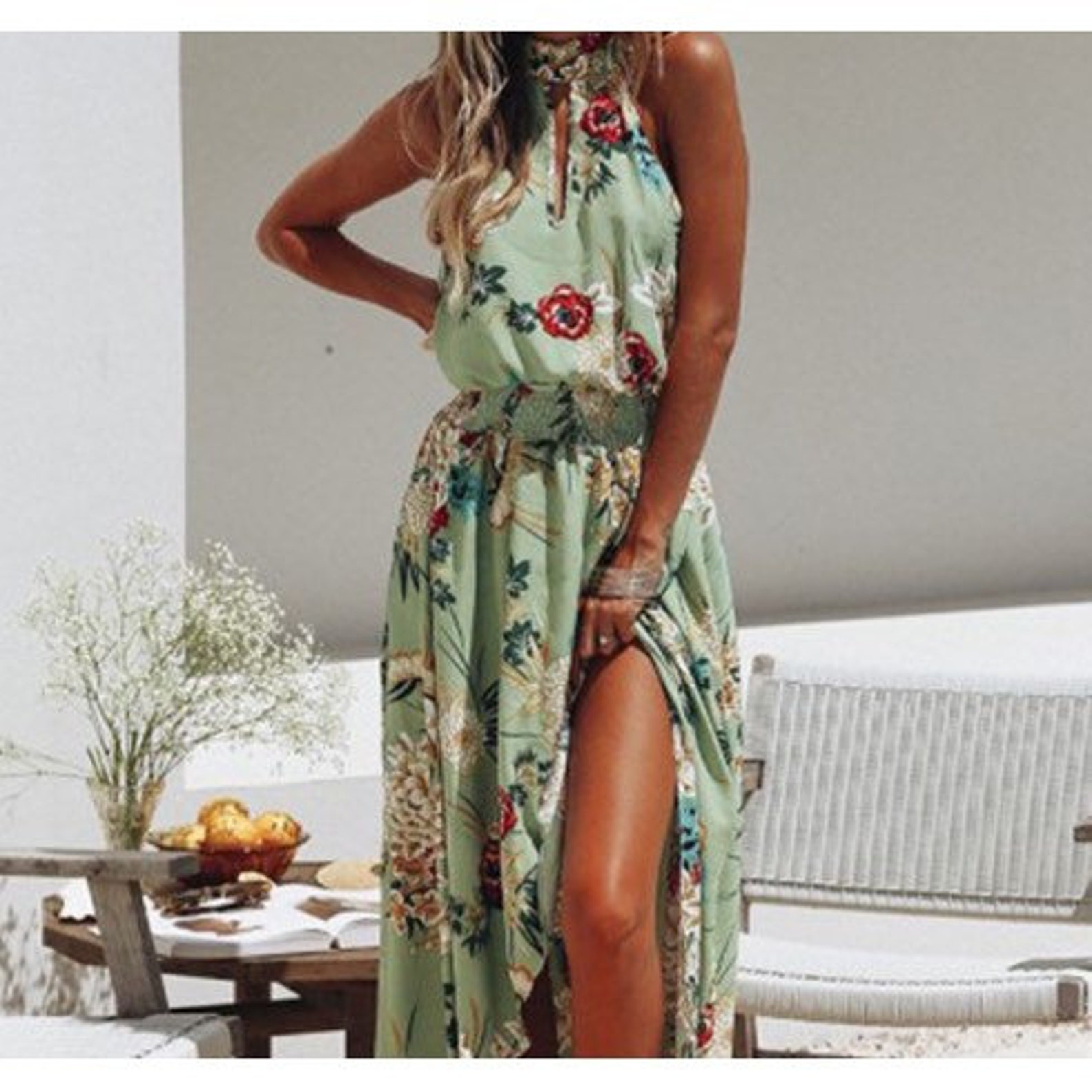 Boho Dress Plus Size Summer Dress for Women Bohemian Dress Etsy