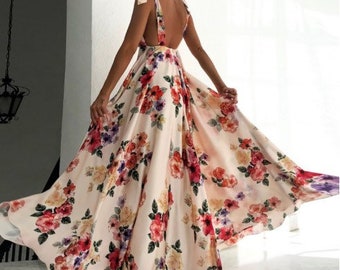 floral hippie dress