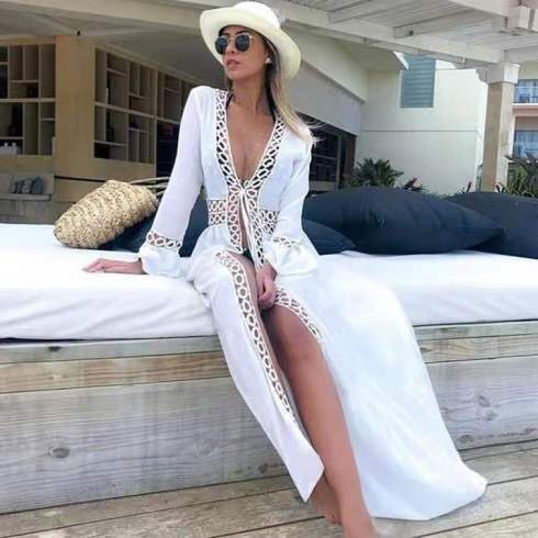 Long White Kimono - Etsy