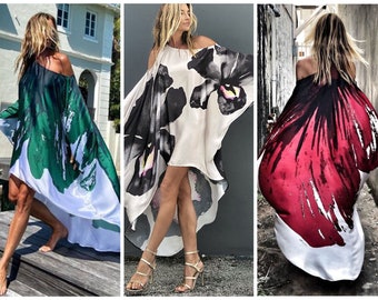 boho chic women's plus size dress