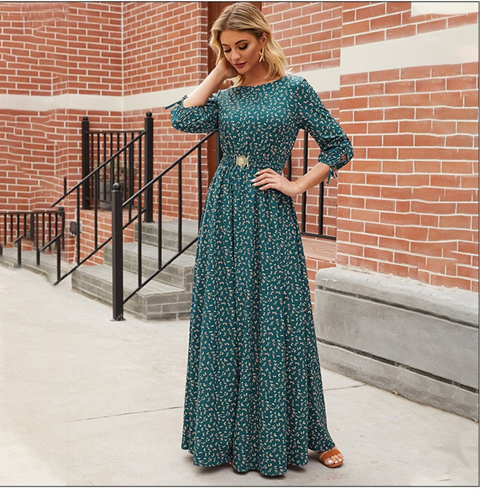 Boho Dress Plus Size Summer Dress for Women Bohemian Dress Etsy