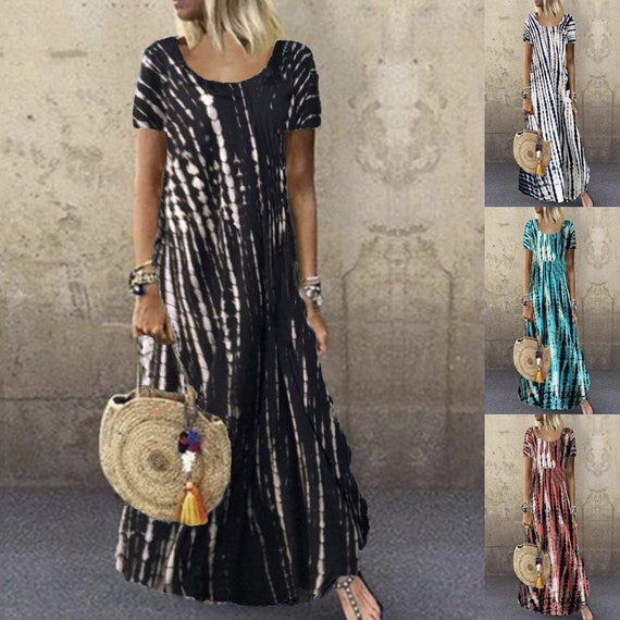 Boho Dress Plus Size Summer Dress for Women Bohemian Dress - Etsy