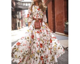 boho casual maxi dresses