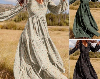 Boho Plus Size Summer for Women Bohemian Dress - Etsy