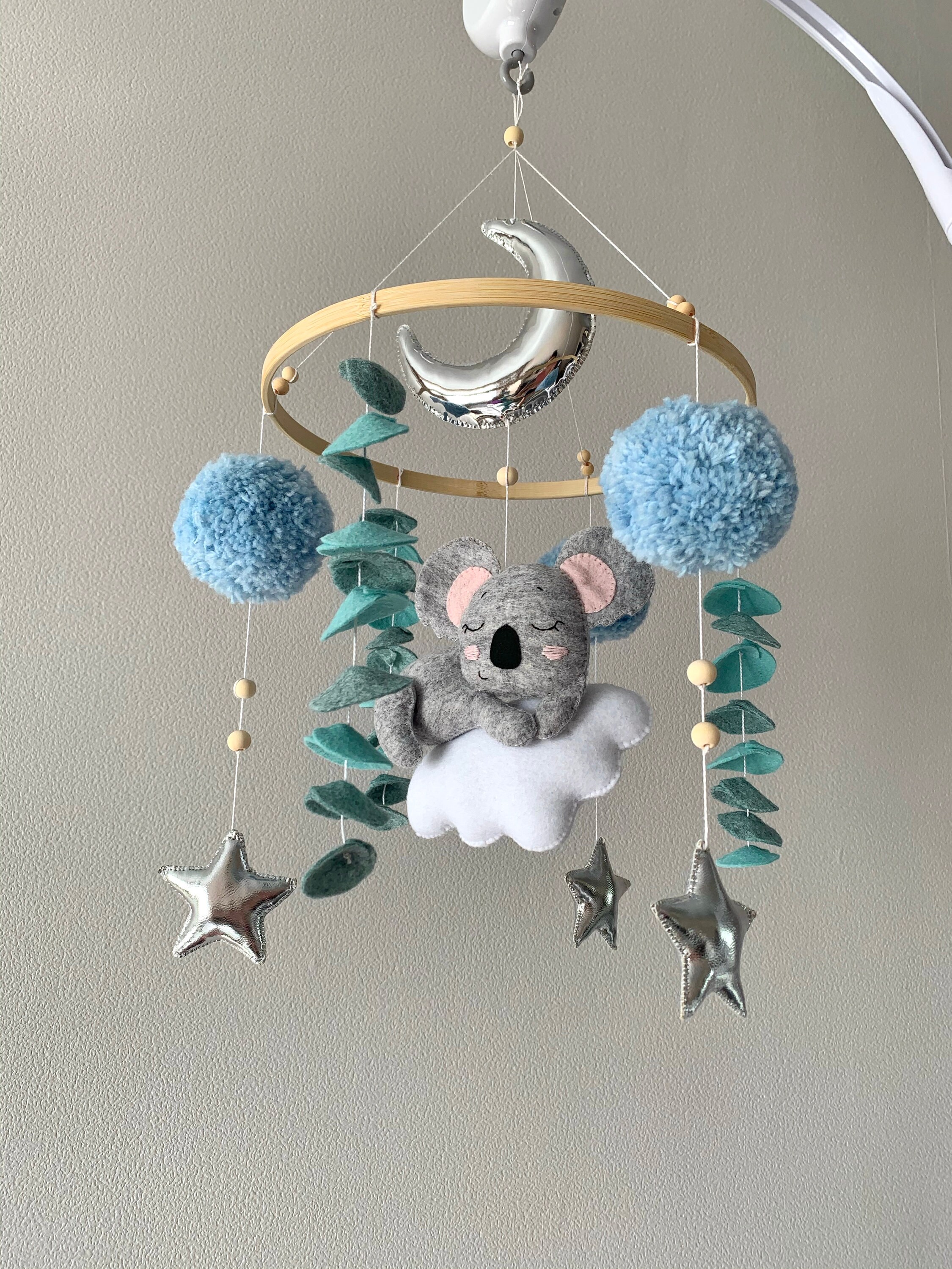 Safari baby mobile with Koala Koala baby mobile Australian Etsy