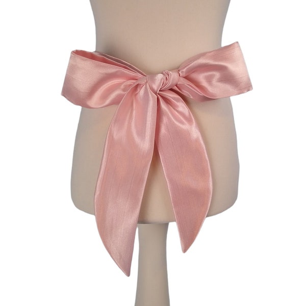 Flower Girl Sash Belt, tie your own bow, in 20+ colours