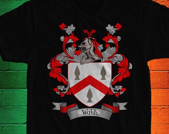 Walsh Family Crest Etsy Walsh Family Crest Etsy