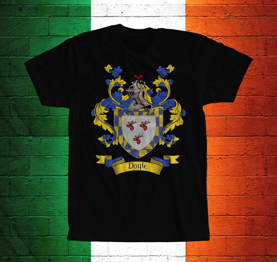 Doyle Surname Irish Last Name Doyle Family Crest T-Shirt Doyle Surname Irish Last Name Doyle Family Crest T-Shirt