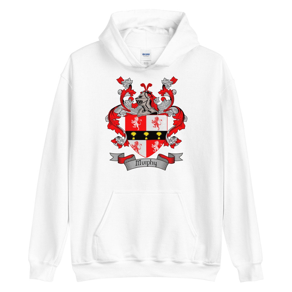 Murphy Coat of Arms Murphy Family Crest Hoodie Sweatshirt - Etsy