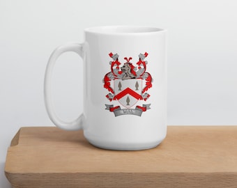 Walsh Wappen Kaffeetasse - Walsh Familie Kaffeetasse