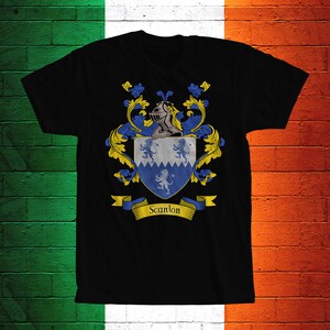 Scanlon Coat of Arms - Scanlon Family Crest T-Shirt
