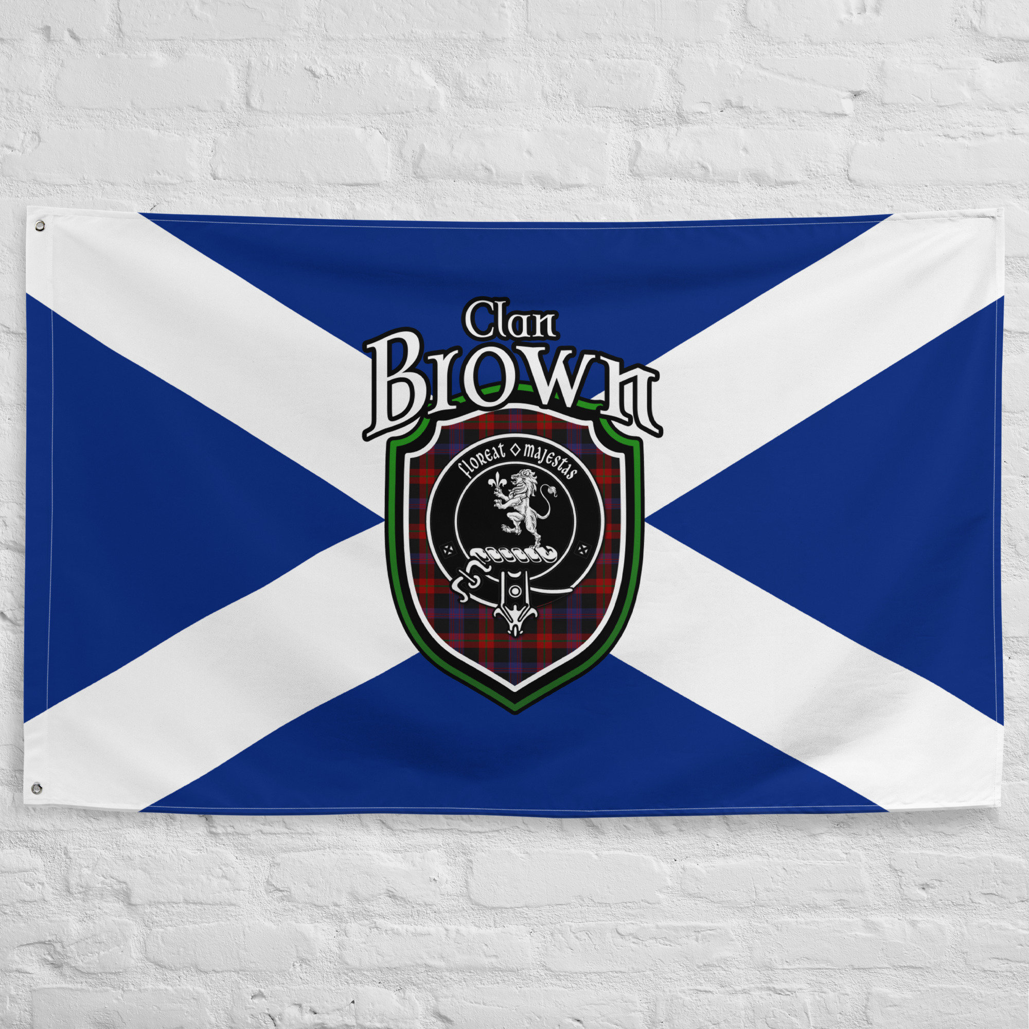Clan Brown Scottish Family Crest Scotland Flag Scottish Etsy Finland