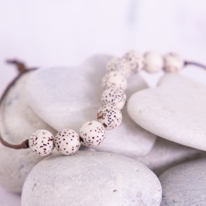 Lotus Seed, Bodhi Bead, Mental health, Anxiety, Calming, Relaxing, Stress, Meditation, Motivational, 10 Breaths Bracelet