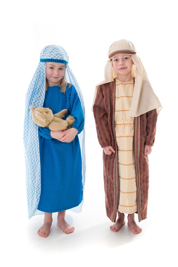 Kids Mary and Joseph Costume Etsy