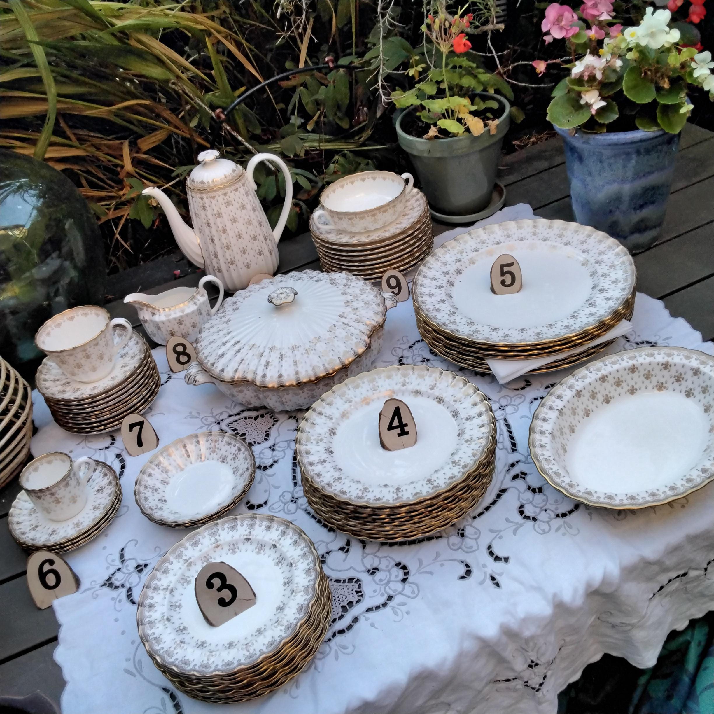 Spode Bone China Fleur De Lys - Etsy