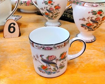 Wedgwood Kutani Crane, Fine Bone China, Barlaston England. Pattern