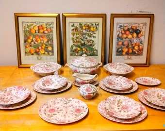 Johnson brothers Rose Chintz open stock collection.New addition added.