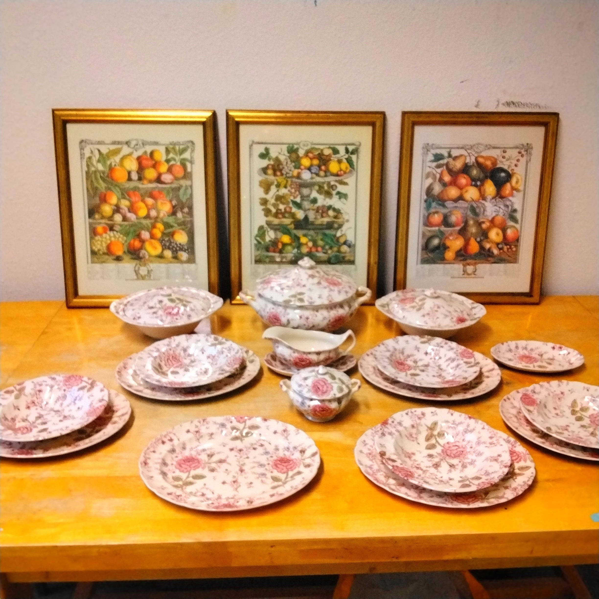 Johnson brothers rose chintz - Etsy 日本