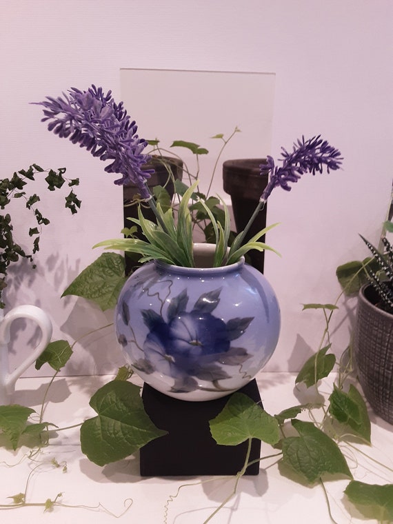 ロイヤルコペンハーゲンのポジー花瓶、青い花 - Etsy 日本