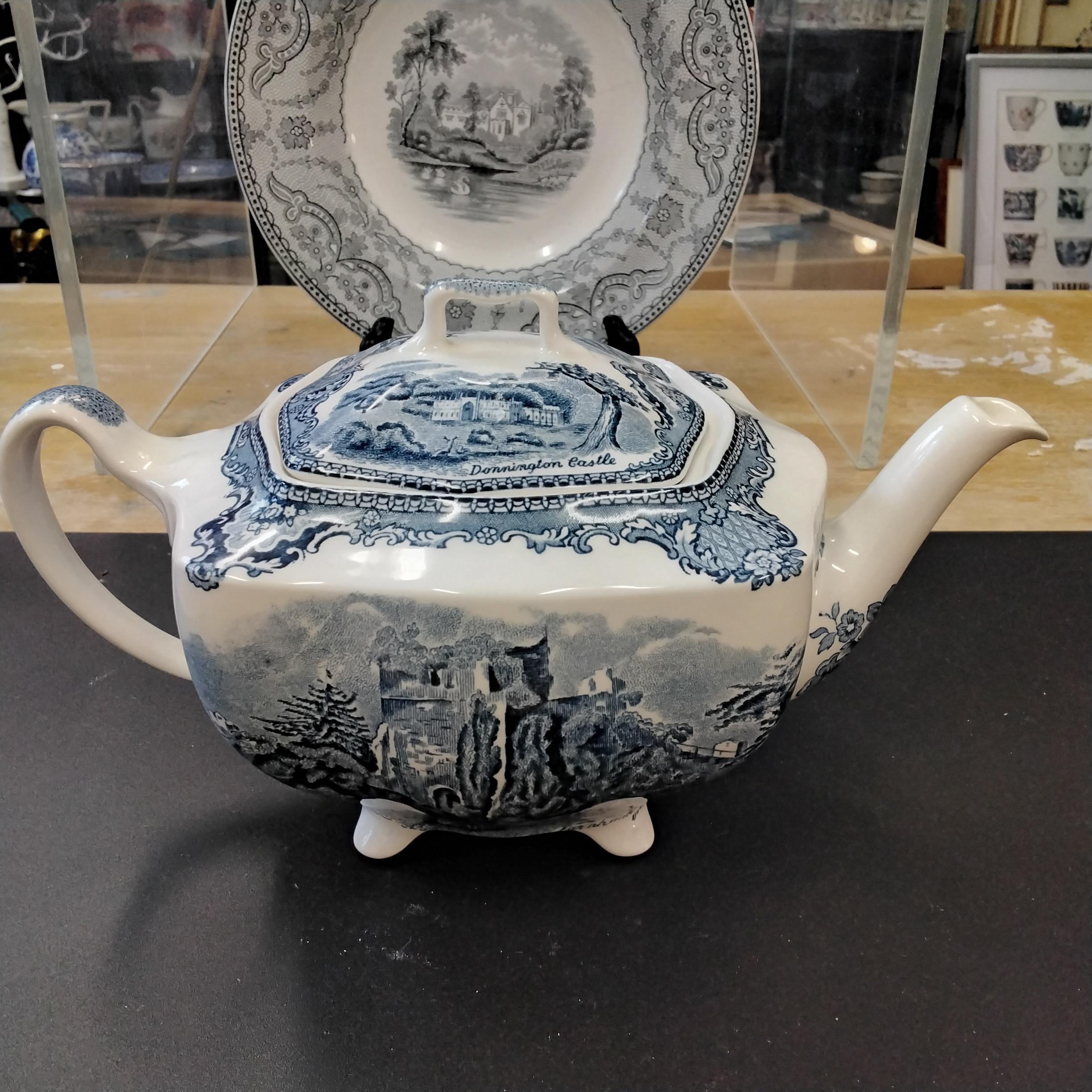 Johnson Brothers Old British Castles Teapot - Etsy
