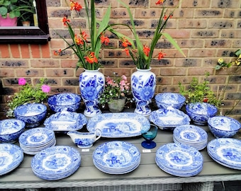 Set of 5 Dinner Plates - George Jones - Abbey - Etsy
