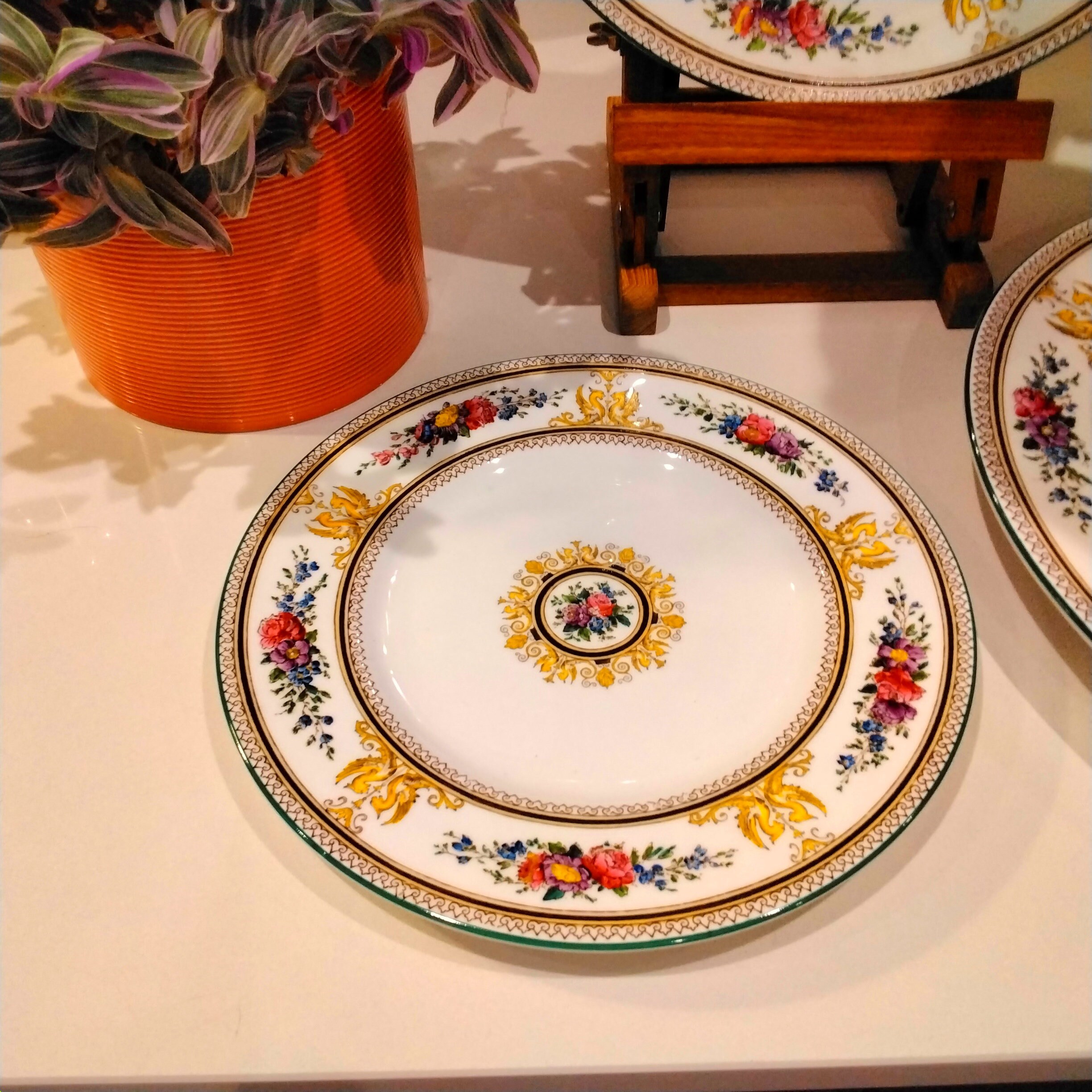  コロンビア W595 楕円皿 プレート 25cm 廃盤品 ウェッジウッド コロンビア w595 オープンストックセレクション