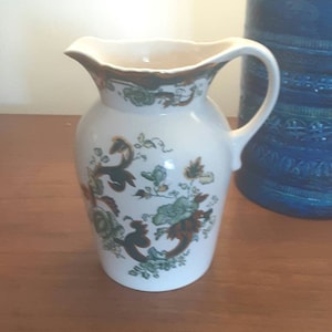 Masons ironstone Chartreuse 1 pint jug