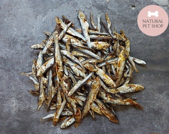 Sprats- 100% natural air dried healthy fish treats for dogs and cats (tiddlers)