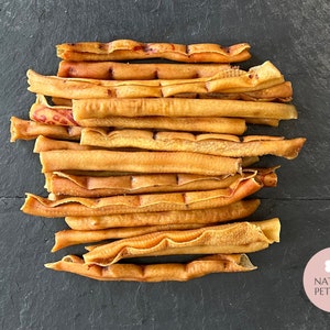 Long Pork Rind Rolls | 100% Natural Dog Treats Chews Pig Skin Dental Gluten Free image 6