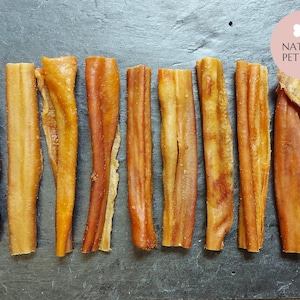 Long Pork Rind Rolls | 100% Natural Dog Treats Chews Pig Skin Dental Gluten Free image 1