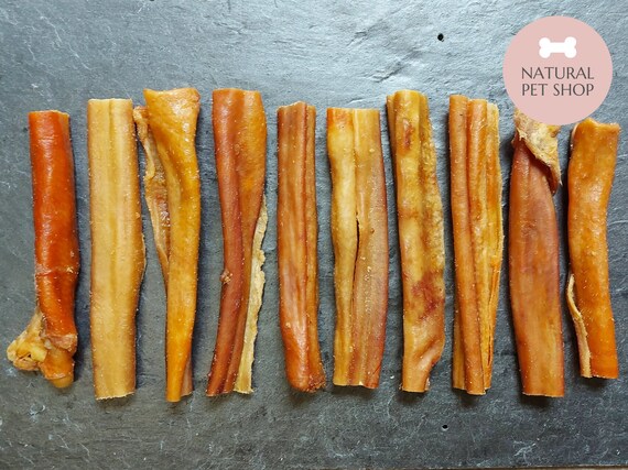 Long Pork Rind Rolls | 100% Natural Dog Treats Chews Pig Skin Dental Gluten Free