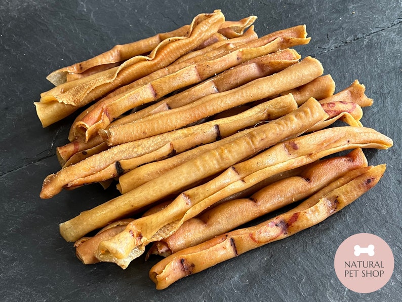 Long Pork Rind Rolls | 100% Natural Dog Treats Chews Pig Skin Dental Gluten Free image 5