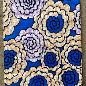 100% cotton wax fabric