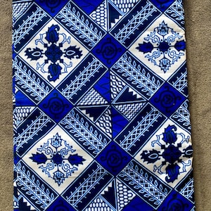 100% cotton wax fabric