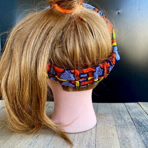 Bandeau/turban en wax image 2