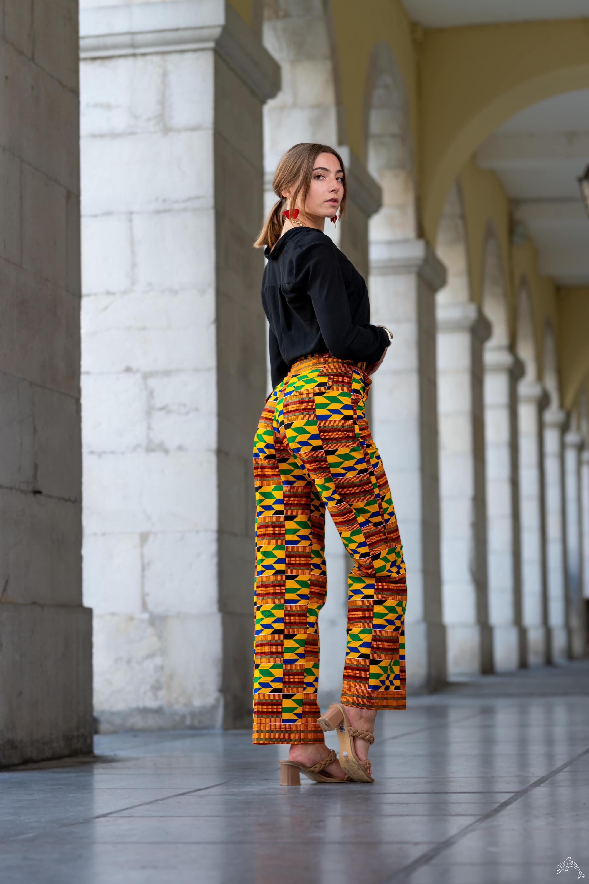 Model Pagne Pantalon Palazzo Wax Pantalon Palazzo Modele Pagne Africain  Pantalon Model Ensemble