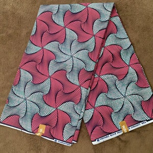 100% cotton wax fabric