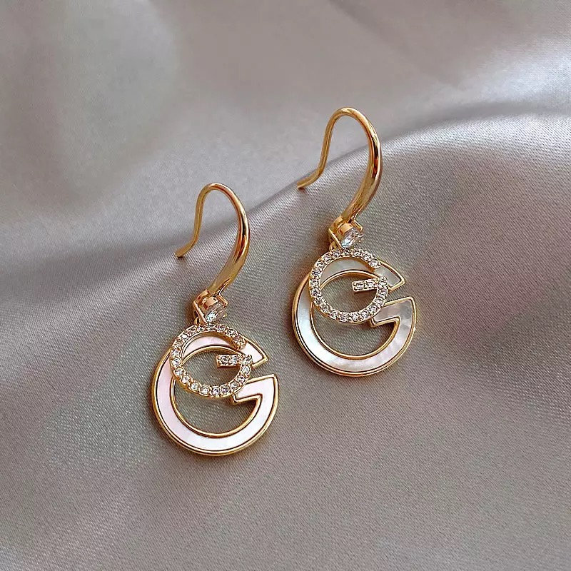 Luxury Letter G Earring Fashion GG Earring Party Birthday Etsy