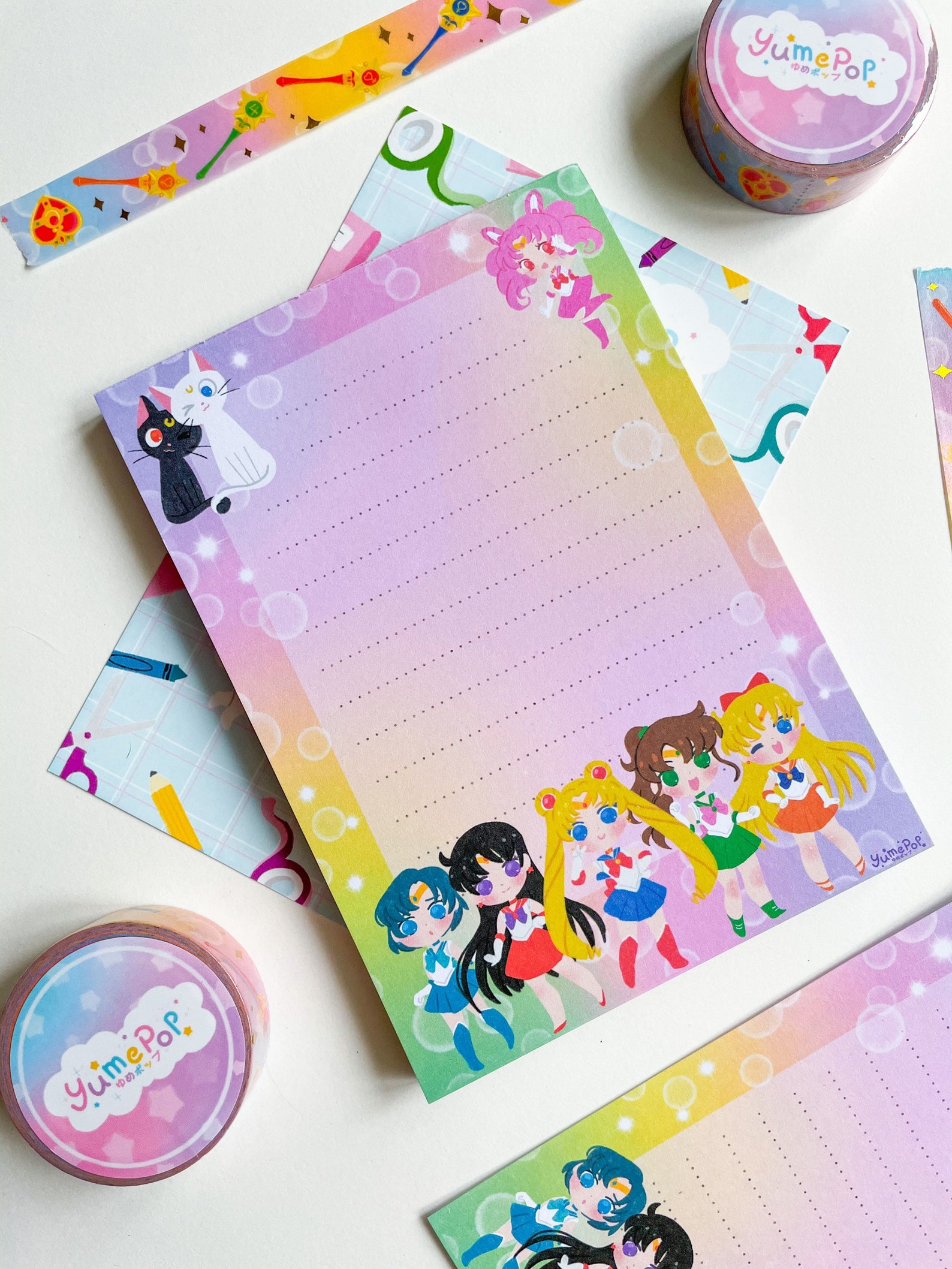 Sailor Moon stationery set / anime stationery / sailor moon | Etsy