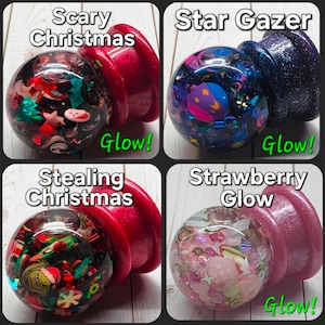 Grinch Plug Cute Mini Globe | Sensory Gift | Collectible | Unique | Glow | Fun ...