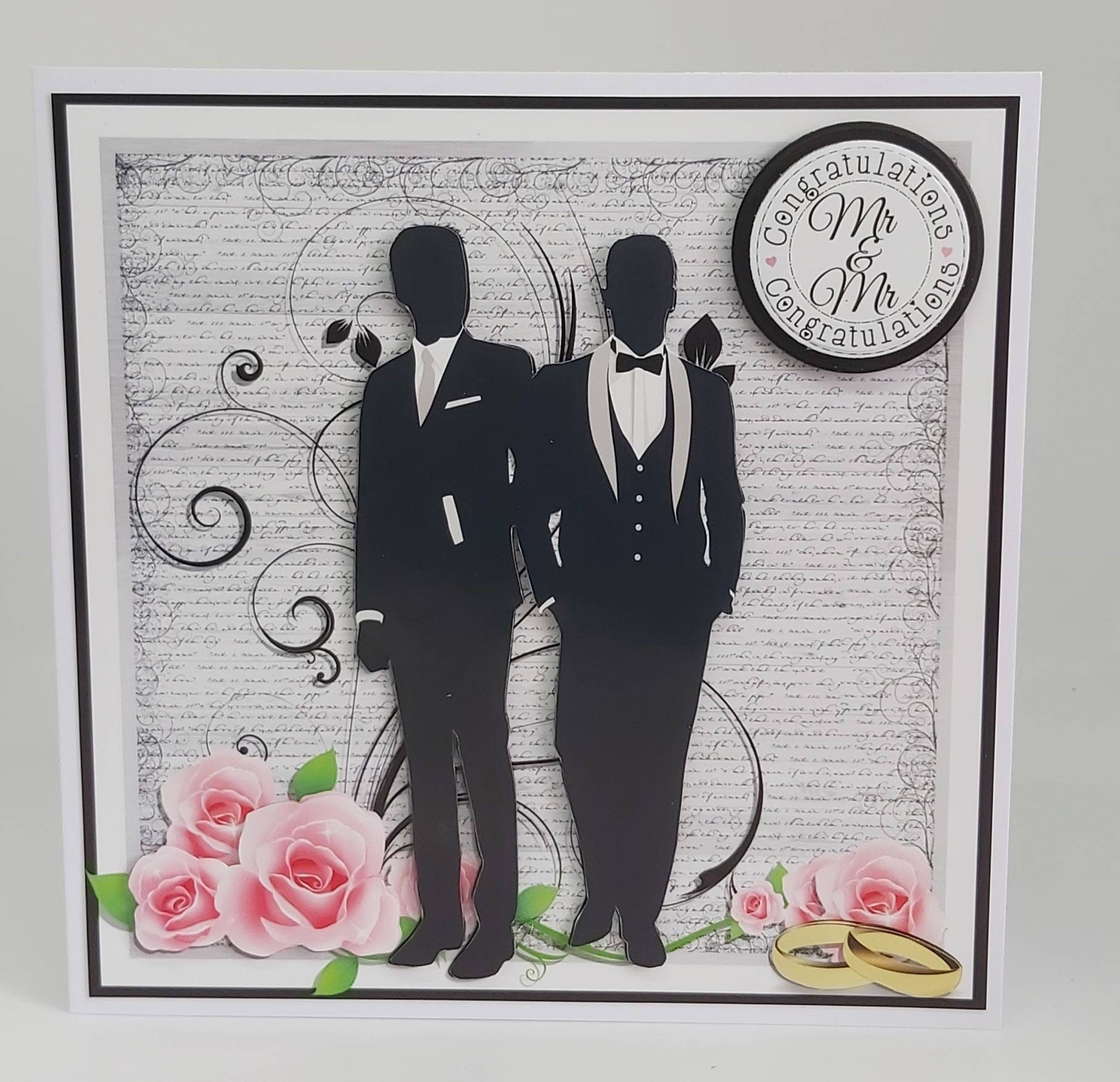 mr-and-mr-wedding-card-gay-couple-wedding-card-groom-and-etsy-uk