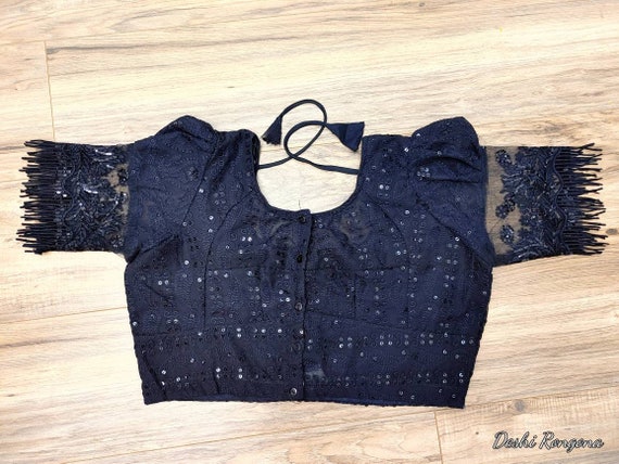 blusa negra moderna
