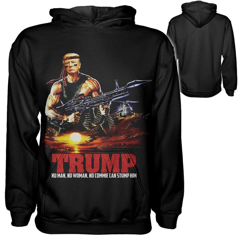 Trump Rambo Hoodie