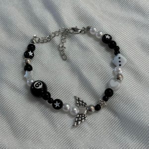 pulsera de ensueño - radiohead acubi y2k rockstargf pulsera de cuentas alternativa
