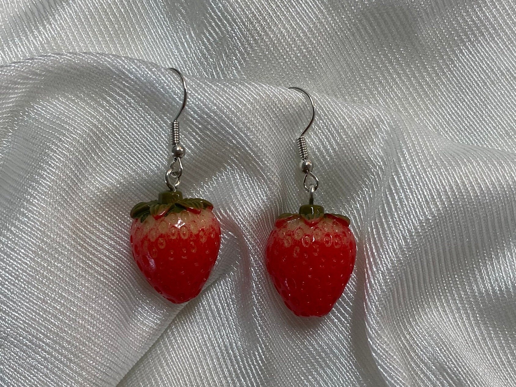 Erdbeer ohrringe | Ohrstecker