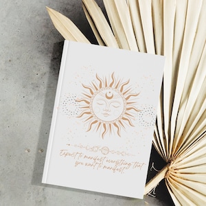 Manifesting Journal, Hardcover Journal, Interpret Dreams, Spiritual, Gratitude Notebook, Law of Attraction, Gift
