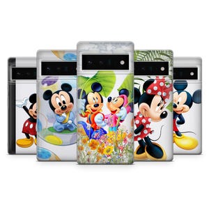 Custodia per telefono Topolino per Google Pixel 9Pro XL, 8A, 8Pro, 7Pro, 7A, 6A, Xiaomi, Oppo, Asus, Samsung S21Fe, S10, S20, S21, S10E